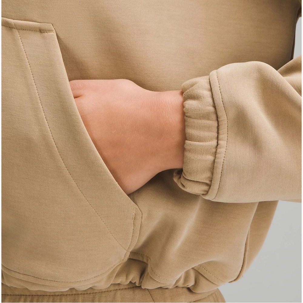 LULULEMON BRUSHED SOFTSTREME HALF ZIP NWT SIZE 6 - Picture 5 of 11